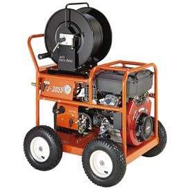 Basic Unit + 250JH2 (250' x 3/8") Hose, JN80 Nozzle Set, NCT Nozzle Cleaning Tool