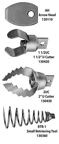 Four Piece Cutter Set for 1/2" Cables (includes: AH, 1-1/2UC, 2UC, RTR1)