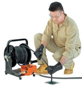 HandyReel with Foot Pedal Safety ShutOff (Hose NOT Included)