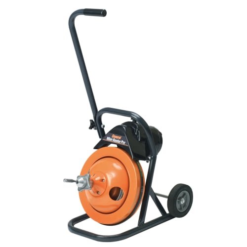 MiniRooter Pro Package w/ 50EM3 (50' x 1/2") Cable, MRCS Cutter Set