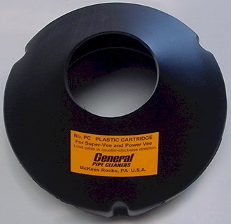 Plastic Cartridge for holding 1/4", 5/16" and 3/8" Cables