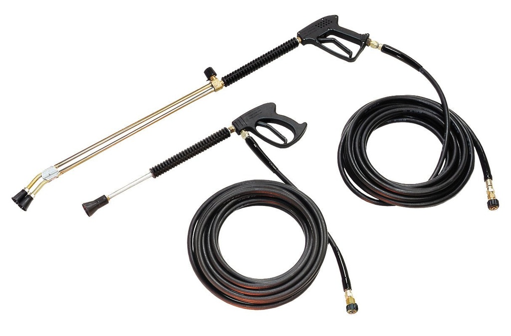 Spray Wand Assembly for J2900, J3000: Dual Lance Wand w/25° & 40° Nozzles, Trigger, 30 ft. of High Pressure Hose