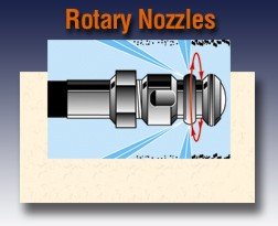 Standard 1/4" Rotary Nozzle (for J2000, J2900, J3000)